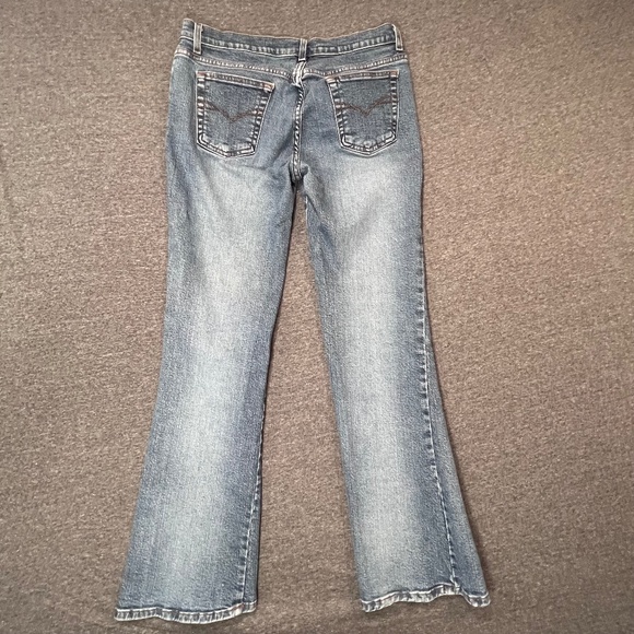 USA Made REAL VINTAGE Y2K Urban Outfitters BDG Low-rise Flare Jeans Sz 11/12 - Picture 2 of 11